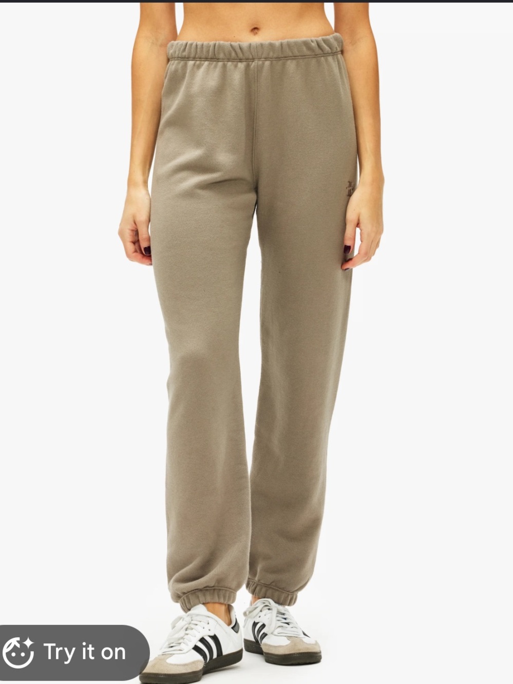 Eterne Classic Sweatpants Cotton Modal Large Tan